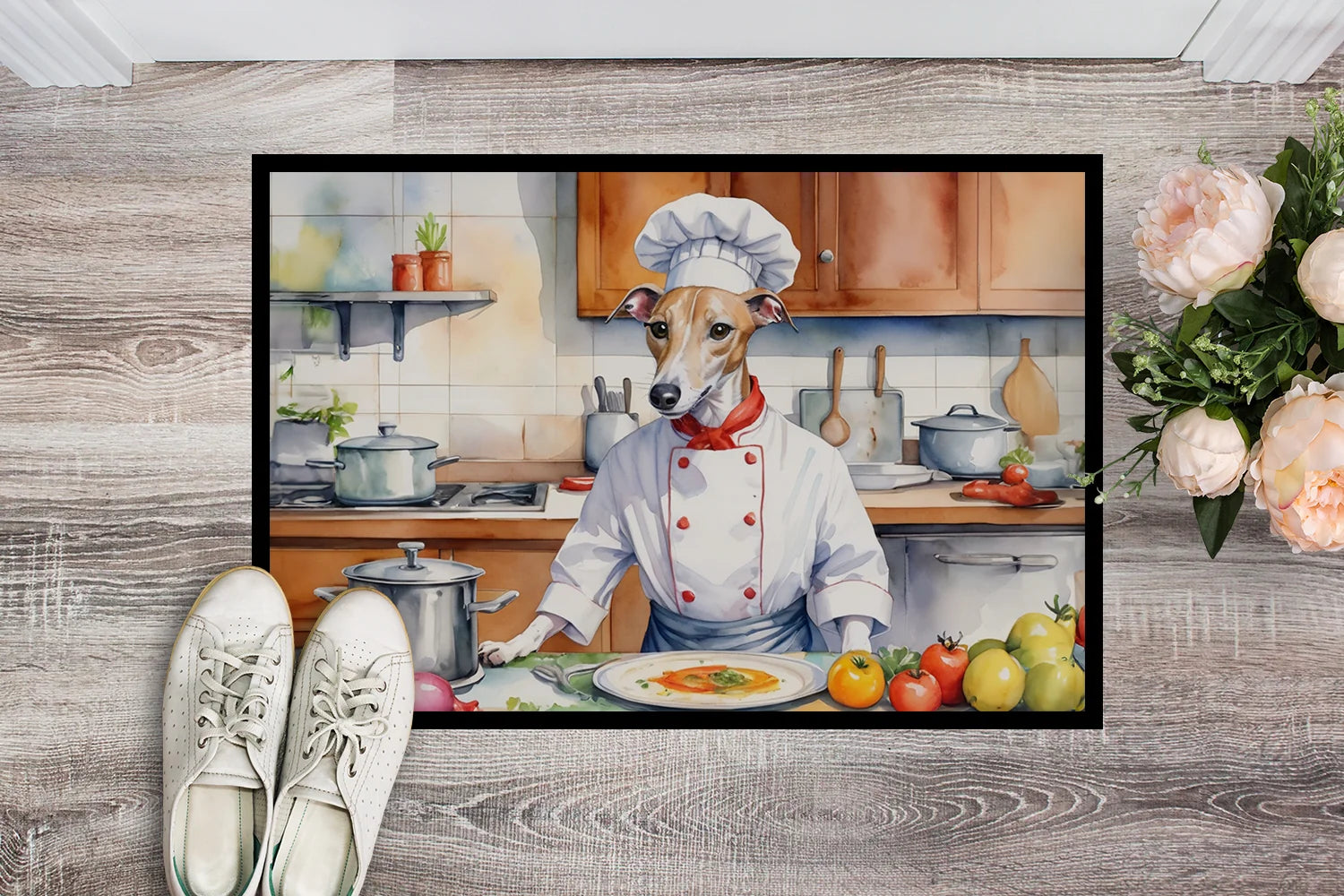 Whippet the Chef Doormat