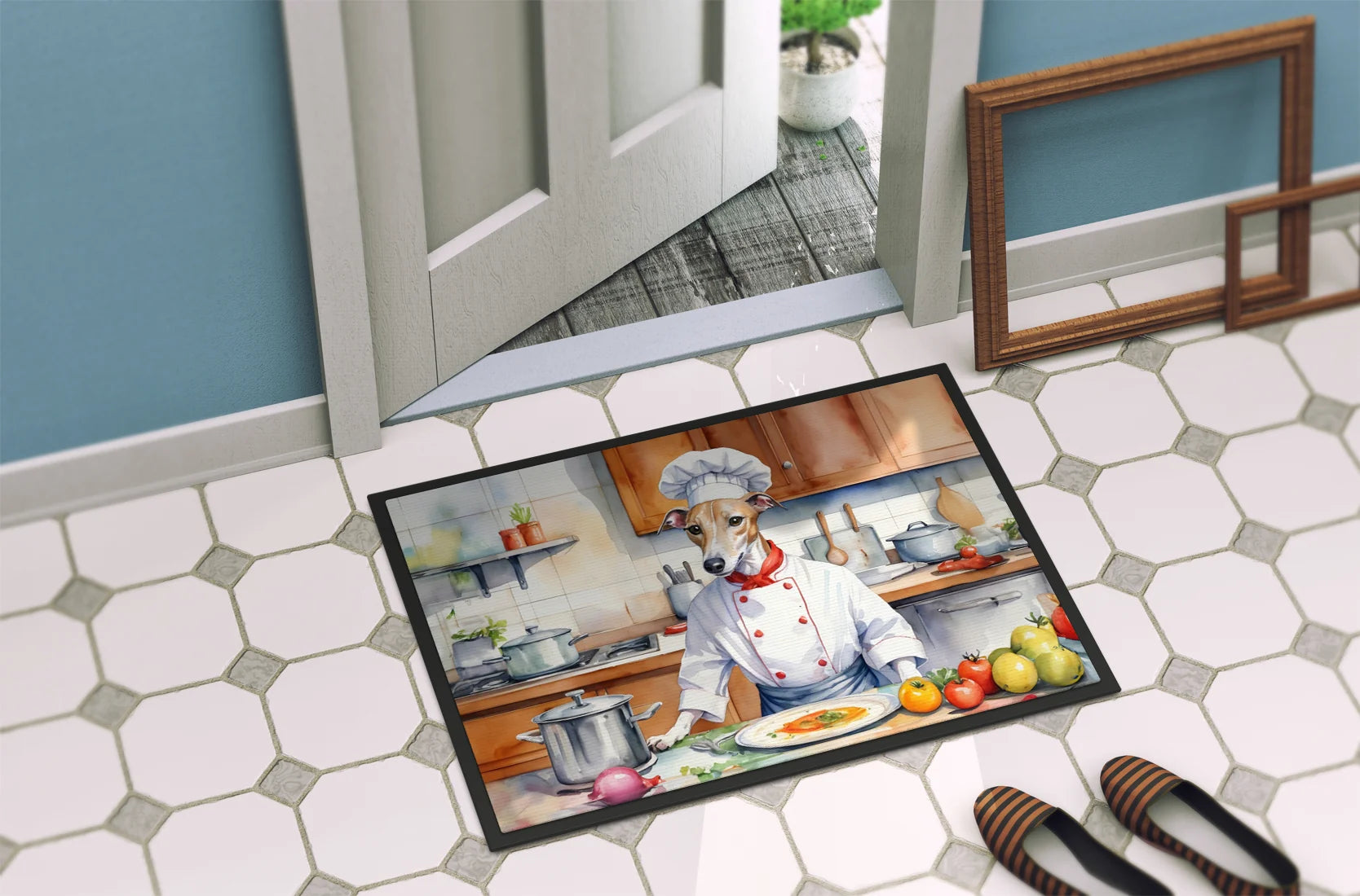 Whippet the Chef Doormat