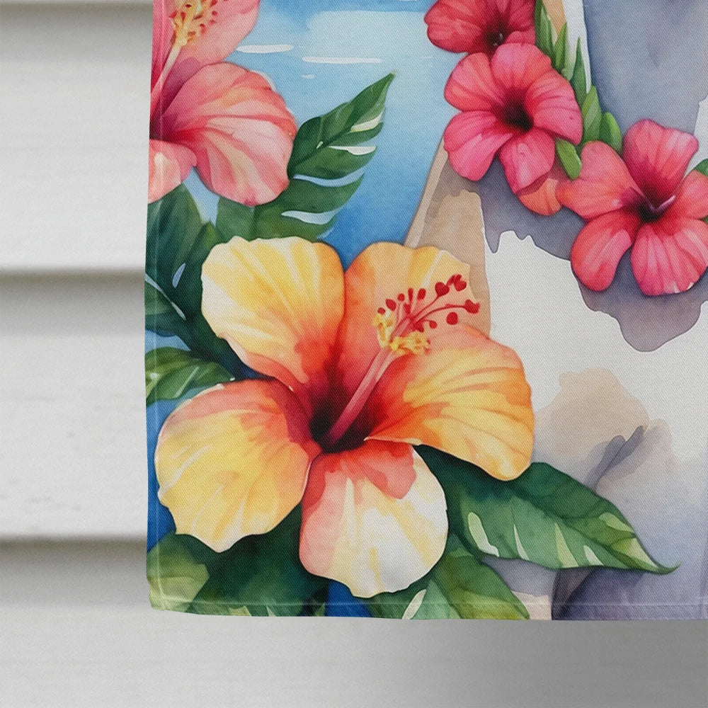 Whippet Luau House Flag