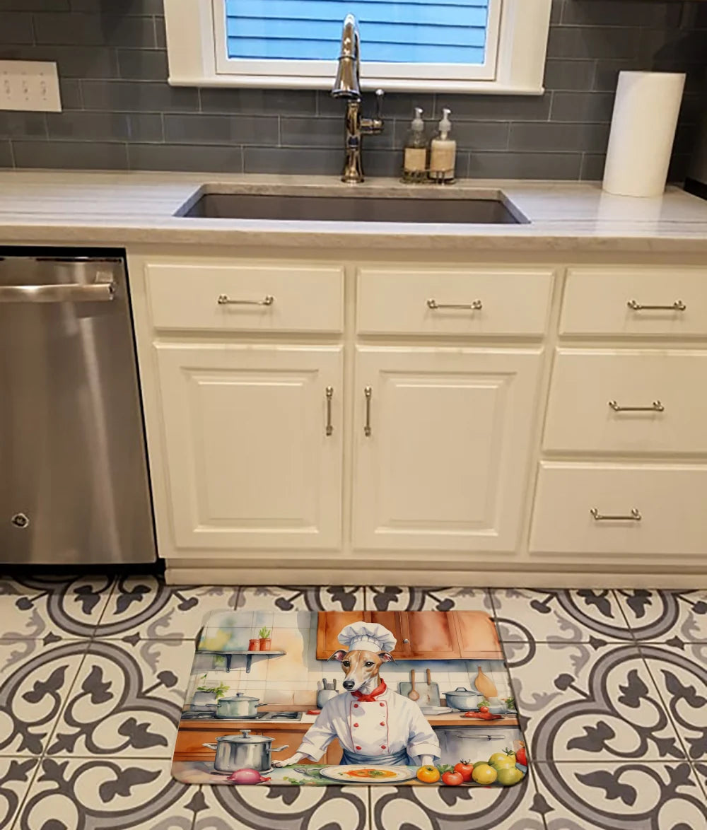 Whippet the Chef Memory Foam Kitchen Mat